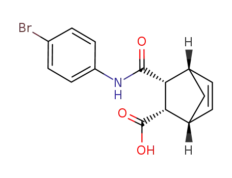 endo-3-(p-bromophenylcarbamoyl)bicyclo[2.2.1]hept-5-ene-endo-2-carboxylic acid