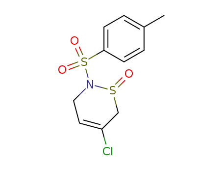 5-chloro-2-(toluene-4-sulfonyl)-3,6-dihydro-2H-[1,2]thiazine 1-oxide