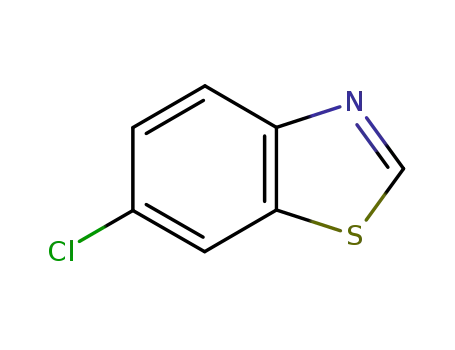 Molecular Structure of 2942-10-1 (6-CHLOROBENZOTHIAZOLE)