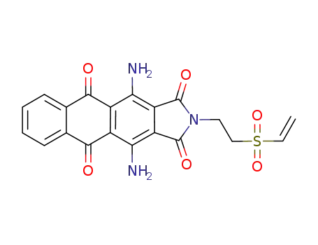 1,4-diaminoanthraquinone-(N-vinylsulfonylethyl)-2,3-dicarboxyimide