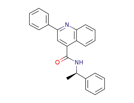 (-)-(R)-N-(α-methylbenzyl)-2-phenylquinoline-4-carboxamide