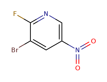 2-FLUORO-3-BROMO-5-NITRO PYRIDINE