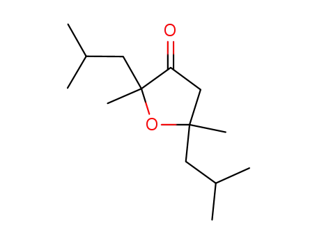 2,5-diisobutyl-2,5-dimethyl-dihydro-furan-3-one
