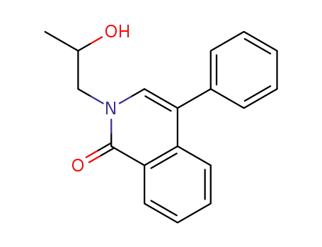 2-(2-hydroxypropyl)-4-phenyl-1(2H)-isoquinolone