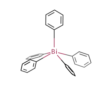 Molecular Structure of 3049-07-8 (pentaphenylbismuth)