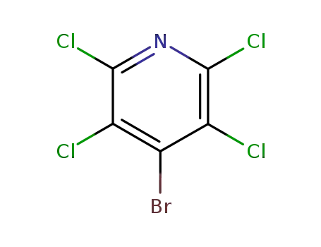 Molecular Structure of 23995-94-0 (4-Bromo-2,3,5,6-tetrachloropyridine)