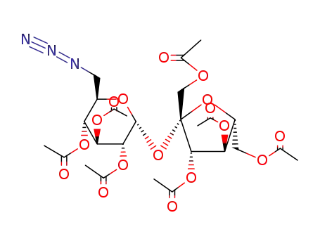 6-Deoxy-6-azidol-hepta-O-acetylsaccharose
