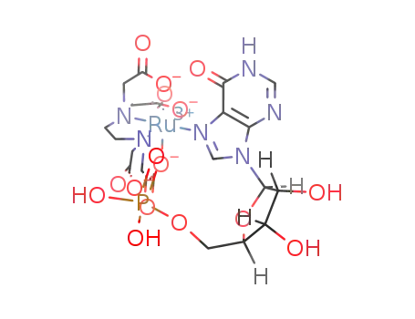 [Ru(ethylenediaminetetraacetate)(inosin-5'-monophosphate)](1-)
