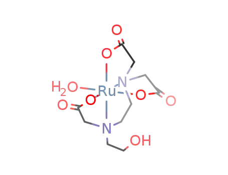 Ru{N'-(2-hydroxyethyl)ethylenediamine-N,N,N'-triacetate}(H2O)