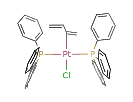 (2-η1-butadienyl)chlorotriphenylphosphine platinum(II)