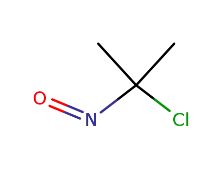 Molecular Structure of 2421-26-3 (2-chloro-2-nitroso-propane)