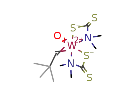 W(O)(CHC(CH3)3)bis(dithiocarbamate)