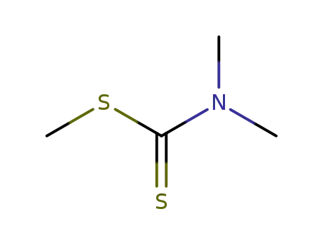 Molecular Structure of 3735-92-0 (METHYL DIMETHYLDITHIOCARBAMATE)