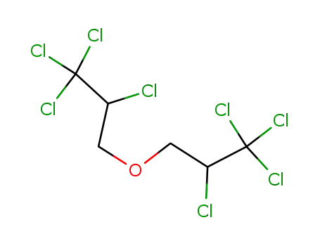 Molecular Structure of 127-90-2 (Bis(2,3,3,3-tetrachloropropyl) ether)