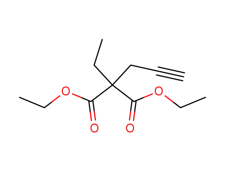 diethyl 2-ethyl-2-(1-propyn-3-yl)malonate