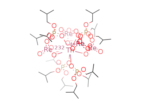 [(232)Th(perrhenato)4(triisobutylphosphate)4]