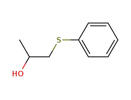 Molecular Structure of 937-56-4 (1-(Phenylthio)propane-2-ol)