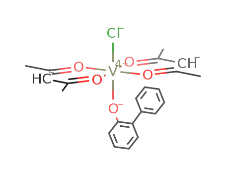 VCl(acetylacetonate)2(2-phenylphenoxide)