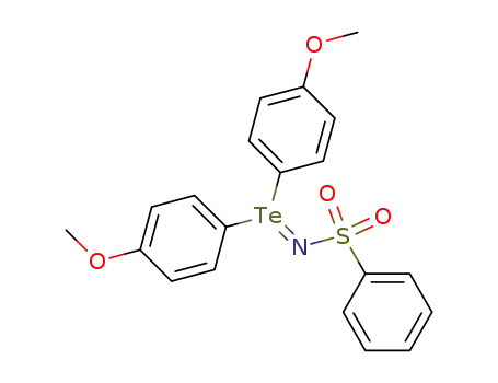 N-(phenylsulfonyl)di(p-methoxyphenyl)tellurimide