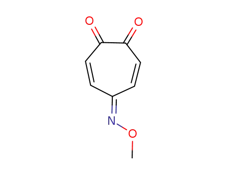 cyclohepta-3,6-diene-1,2,5-trione-5-(O-methyloxime)