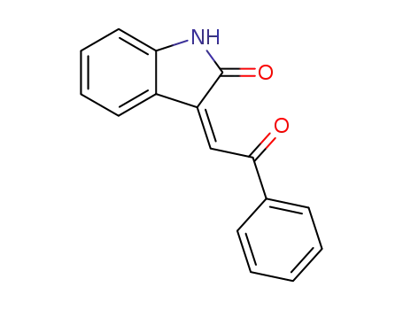 3-(2-oxo-2-phenyl-ethylidene)-1,3-dihydro-indol-2-one