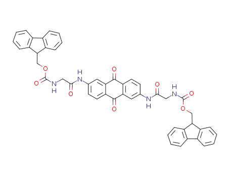 2,6-bis-[N-(2-Fmoc-amino)-acetamide]anthracene-9,10-dione
