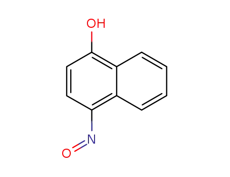 Molecular Structure of 605-60-7 (4-nitrosonaphthalen-1-ol)