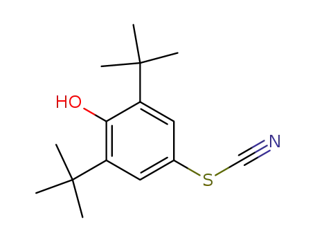 3,5-di-tert-butyl-4-hydroxyphenylthiocyanate