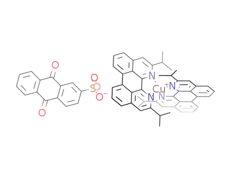 bis(2,11-diisopropyl-1,12-diazaperylene)copper(I) 9,10-dihydro-9,10-dioxo-2-anthracenesulfonate