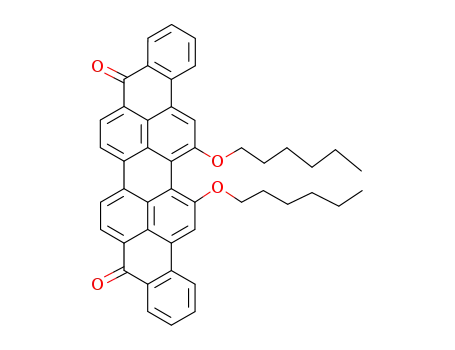 16,17-bis(hexyloxy)-anthra[9,1,2-cde-]benzo[rst]pentaphene-5,10-dione