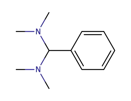 Molecular Structure of 13880-55-2 (N,N,N,N-TETRAMETHYL-1-PHENYLMETHANEDIAMINE)