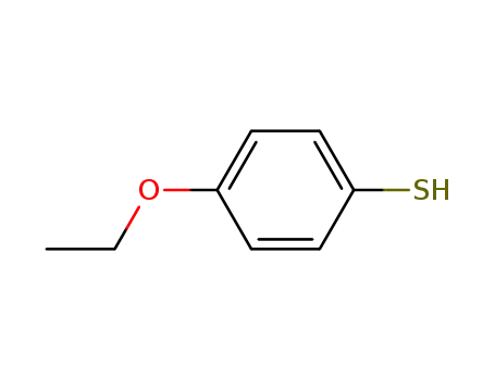 Molecular Structure of 699-09-2 (4-ETHOXYBENZENETHIOL)