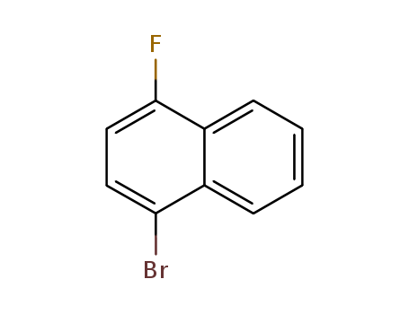 341-41-3,1-Bromo-4-fluoronaphthalene,1-Fluoro-4-bromonaphthalene;4-Fluoro-1-naphthyl bromide;