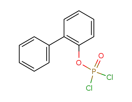 Molecular Structure of 36240-28-5 (Dichlorophosphinic acid 2-biphenylyl ester)