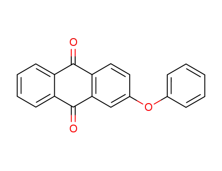 Molecular Structure of 17613-71-7 (9,10-Anthracenedione, 2-phenoxy-)