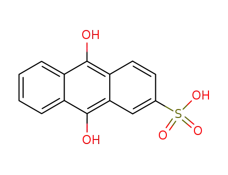 9,10-anthracendiol-2-monosulfonic acid