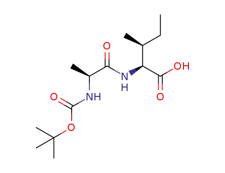 Molecular Structure of 70396-21-3 (BOC-ALA-ILE-OH)