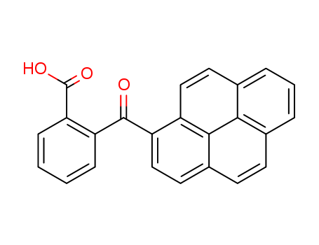 Benzoic acid, 2-(1-pyrenylcarbonyl)-