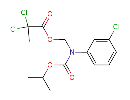 2,2-Dichloro-propionic acid [(3-chloro-phenyl)-isopropoxycarbonyl-amino]-methyl ester