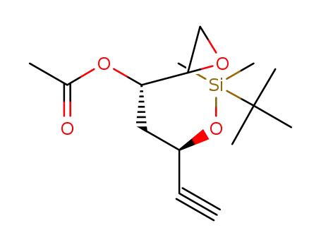 (1S,3R)-3-(tert-butyldimethylsilyloxy)-1-(oxiran-2-yl)pent-4-ynyl acetate