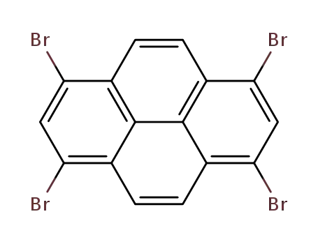 Molecular Structure of 128-63-2 (1,3,6,8-Tetrabromopyrene)