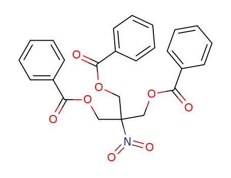 Molecular Structure of 65102-57-0 (3-(benzoyloxy)-2-[(benzoyloxy)methyl]-2-nitropropyl benzoate)