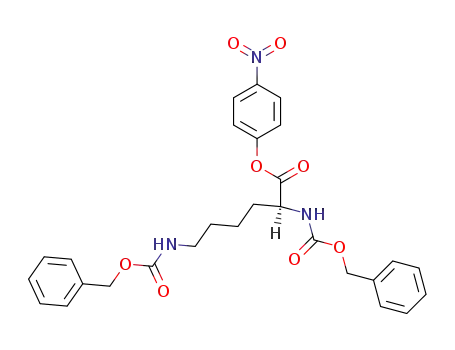 Molecular Structure of 21160-82-7 (Z-LYS(Z)-ONP)