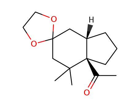 1-((3a'SR,7a'RS)-7',7'-dimethyloctahydrospiro[[1,3]dioxolane-2,5'-indene]-7a'-yl)ethanone