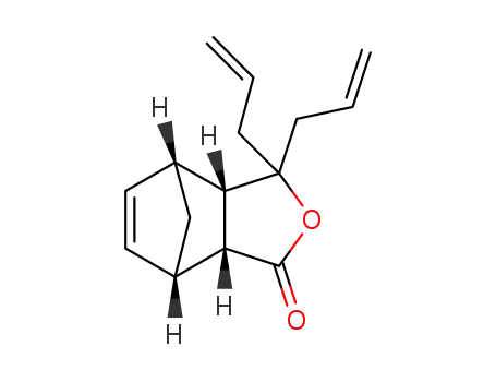 (3aS(R),4S(R),7R(S),7aR(S))-3,3-diallyl-3a,4,7,7a-tetrahydro-4,7-methanoisobenzofuran-1(3H)-one
