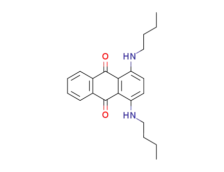 Molecular Structure of 17354-14-2 (Solvent Blue 35)
