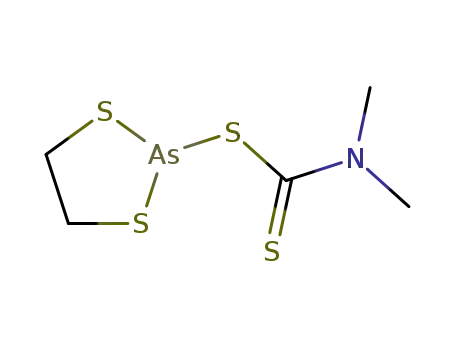 2-Dimethyldithiocarbamato-1,3,2-dithioarsolan