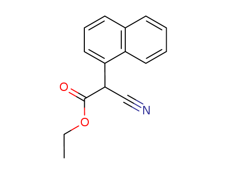 1-Naphthaleneacetic acid, a-cyano-, ethyl ester