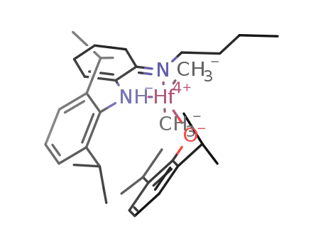 [2,6-Bis(1,1-dimethylethyl)phenolato][N-[6-(butylimino-κN)-1-cyclohexen-1-yl]-2,6-bis(1-methylethyl)benzenaminato-κN]dimethylhafnium