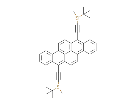 7,14-bis((tertbutyldimethylsilyl)ethynyl)dibenzo[b,def]chrysene
